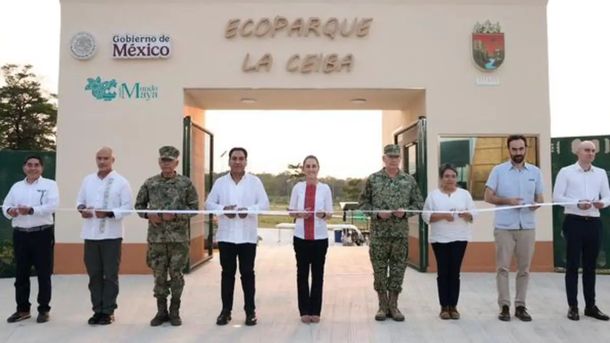 Ningún gobierno extranjero puede entrar en nuestro territorio, aquí defendemos la patria: Presidenta en inauguración de Ecoparque “La Ceiba”