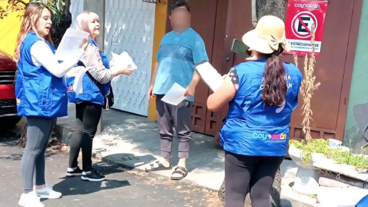AVANZA COYOACÁN EN CENSO VEHICULAR EN COLONIAS ALEDAÑAS AL ESTADIO AZTECA