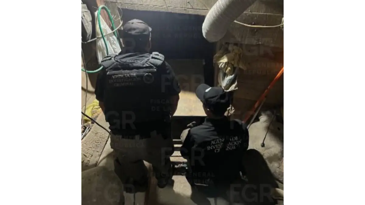 FGR: Localiza túnel subterráneo en Tijuana